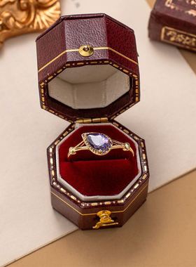 新款日系尼罗河花园复古艺术感戒