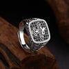 New auspicious bird ring punk personality trendy niche