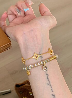 事事顺意盘缠手链女vintage精致