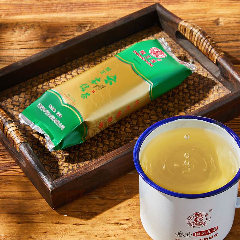 中茶猴王牌【特级】新云雾绿茶袋装茶叶高山茶浓香型云雾茶100g,淘宝优惠券,粉丝福利购,淘宝优惠卷