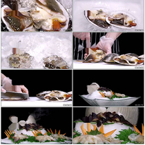 Seafood Arctic Bay High Speed Real Shot Arctic Bay Wash Video Material