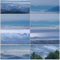 Video material for the 4k Tsing Yi River in Yaan Montop Mountain Bifeng in Sichuan
