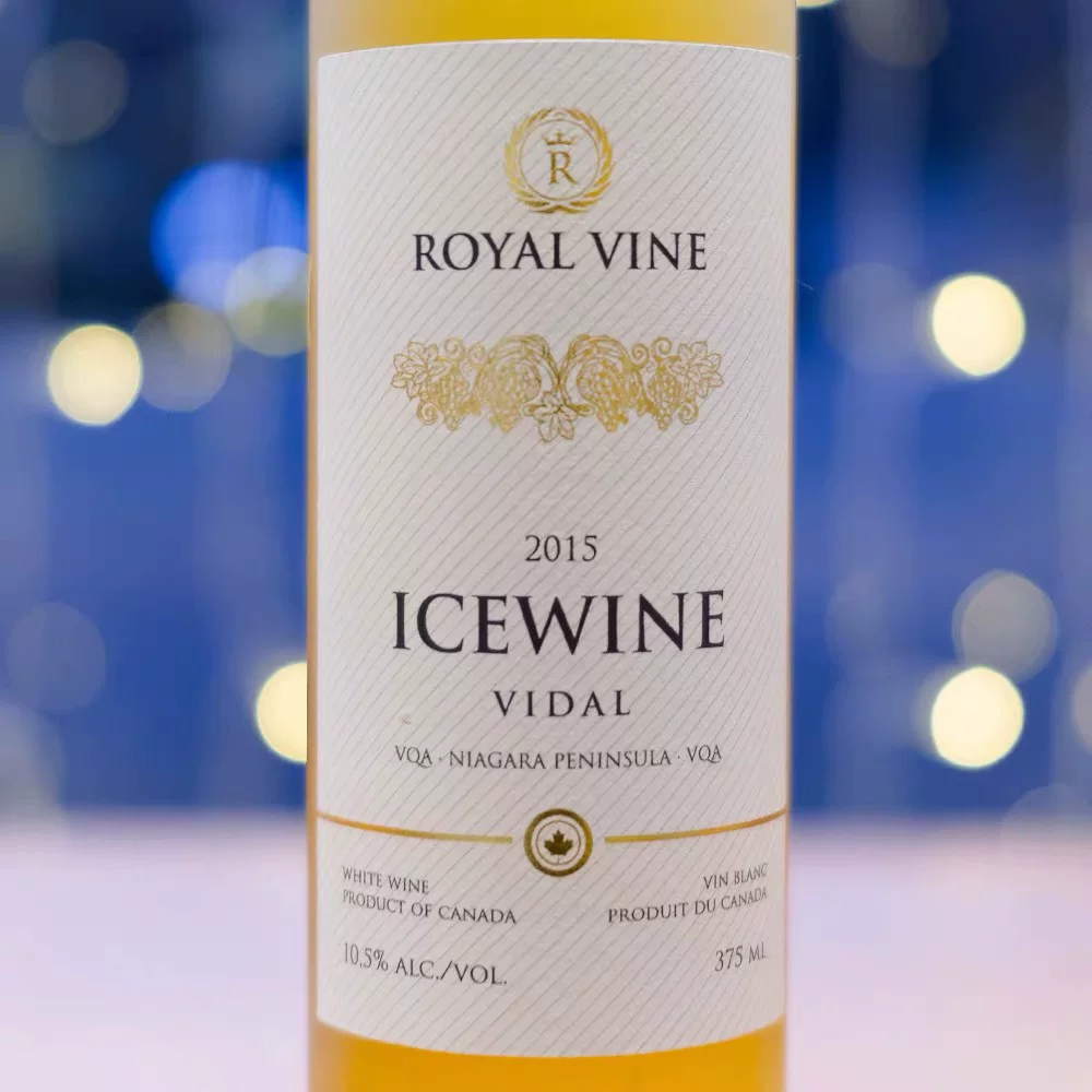 Канада импортированное вино Vidal Vidal Vidal Ice White Wine Sweet Tropical Fruit Orange Snow