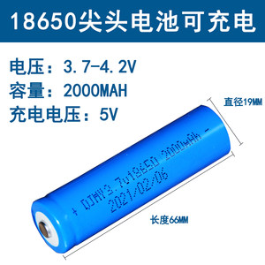 适用小蜜蜂扩音器电池品牌18650锂电池索爱S318专用先科T50收音机