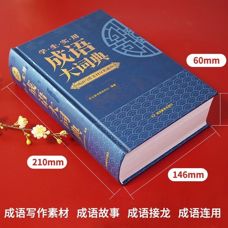 正版成语大词典小学初中生高中生字典辞典通用现代多功能新华大成语词典中华成语训练大全2024新版小学生专用汉语词典工具书