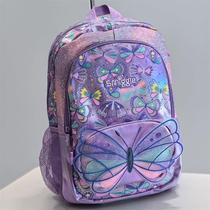 Australian Smiggle schoolbag student children cartoon butterfly double shoulder bag for travel backpacks minus large capacity