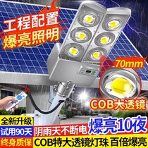 New Outdoor Light Ultra High Power COB Lens Streetlights New Countryside Wide Angle Engineering Yard Lights