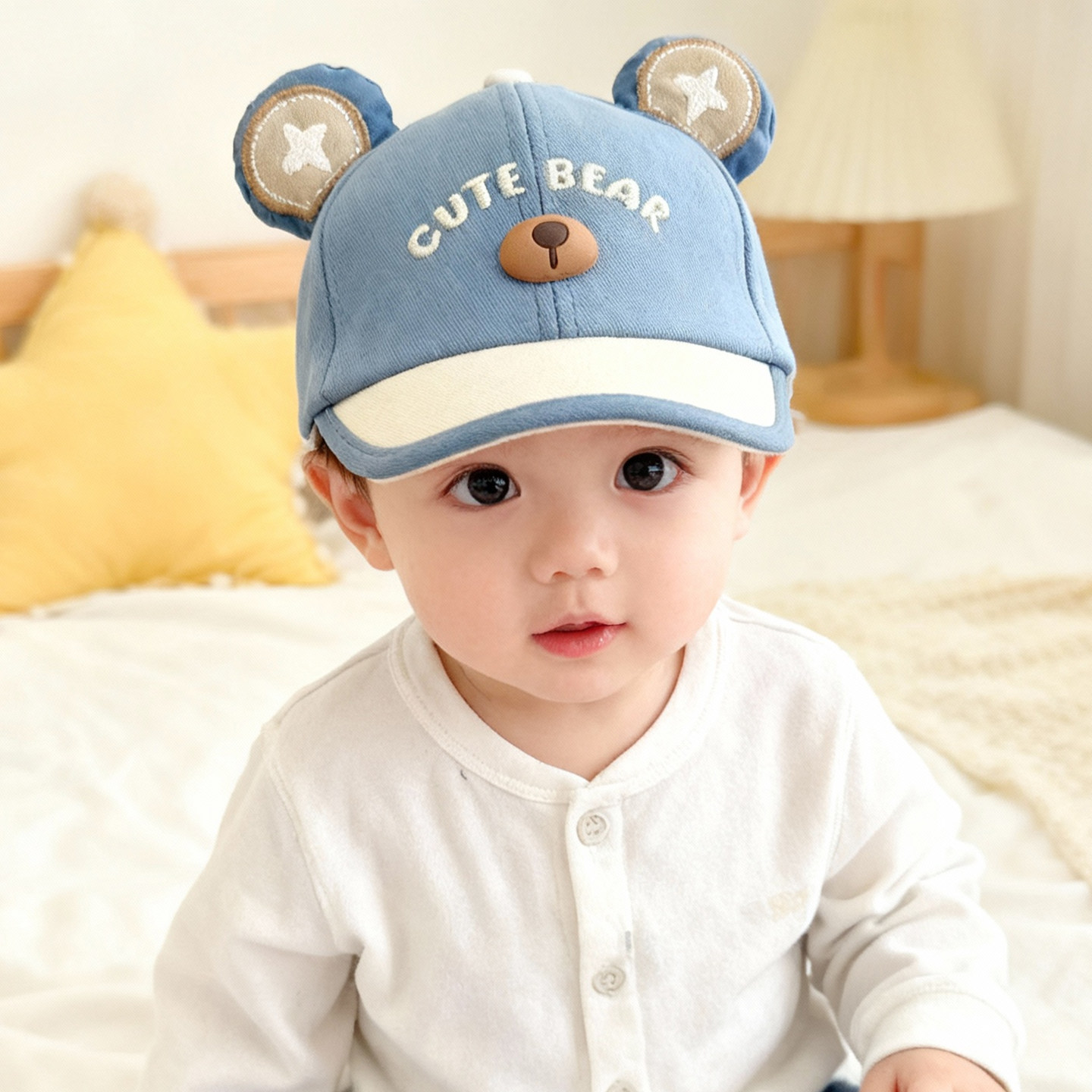 儿童帽子男孩小童棒球帽春秋季薄款遮阳宝宝鸭舌帽可爱超萌一岁帽,淘宝优惠券,粉丝福利购,淘宝优惠卷