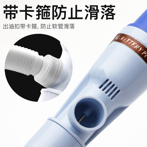 车载电动抽油器鱼缸换水器抽油泵抽水器油抽子便携式小型家用塑料-图1