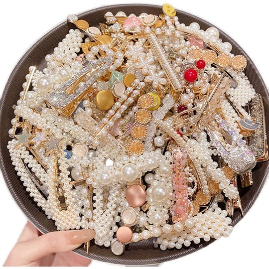 Side clip Japanese and Korean hairpin back headband that won’t hurt your hair