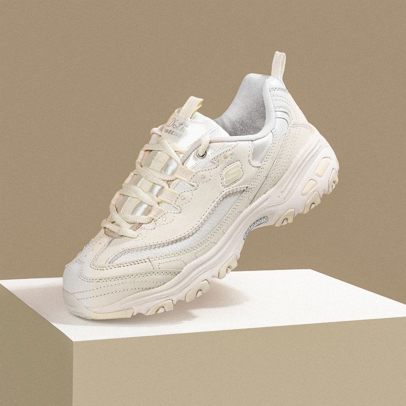 skechers秋季珍珠熊珠珠熊老爹女鞋 skechers斯凯奇蔚亚时尚休闲鞋