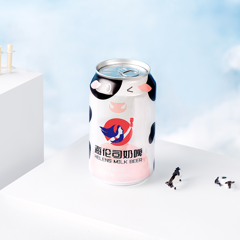 【百亿补贴】Helens海伦司奶啤300ml*2罐乳酸菌风味饮料门店同款 - 图0