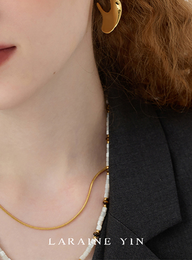 小众设计串珠项链叠戴