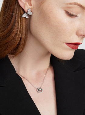 小蛮腰项链女钛钢颈链小众轻奢