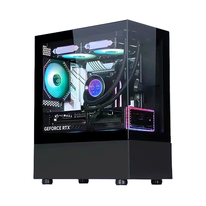 铭瑄14代i5 14600KF/14700K/RTX4070Ti/4060Ti/4080白色水冷游戏台式组装电脑主机高端DIY整机电竞全套D5 - 图3