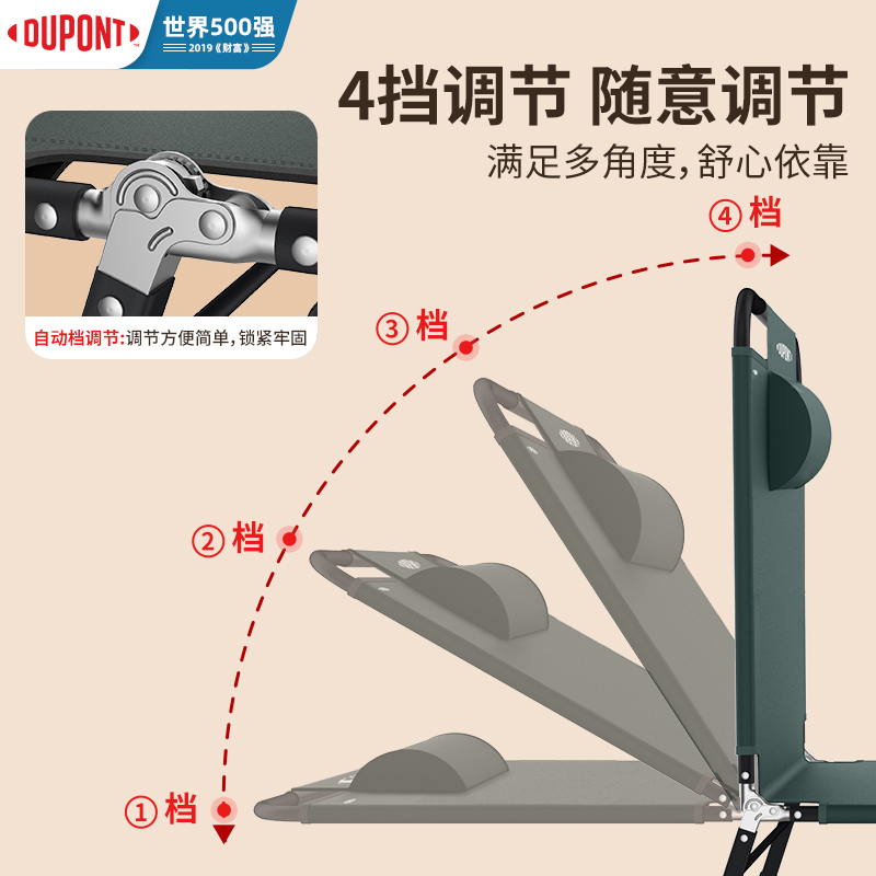 杜邦折叠床单人床办公室午休便携床家用午睡躺椅陪护小床午休神器