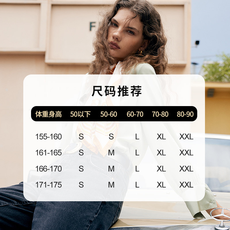 真丝纯色长袖衬衫女装2024年春夏新款时尚通勤衬衣重磅桑蚕丝上衣