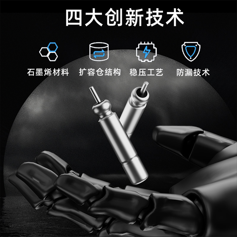 久岩石墨烯小电池CR316/322电子夜光浮漂通用正品丹尼富鱼漂电池 - 图2