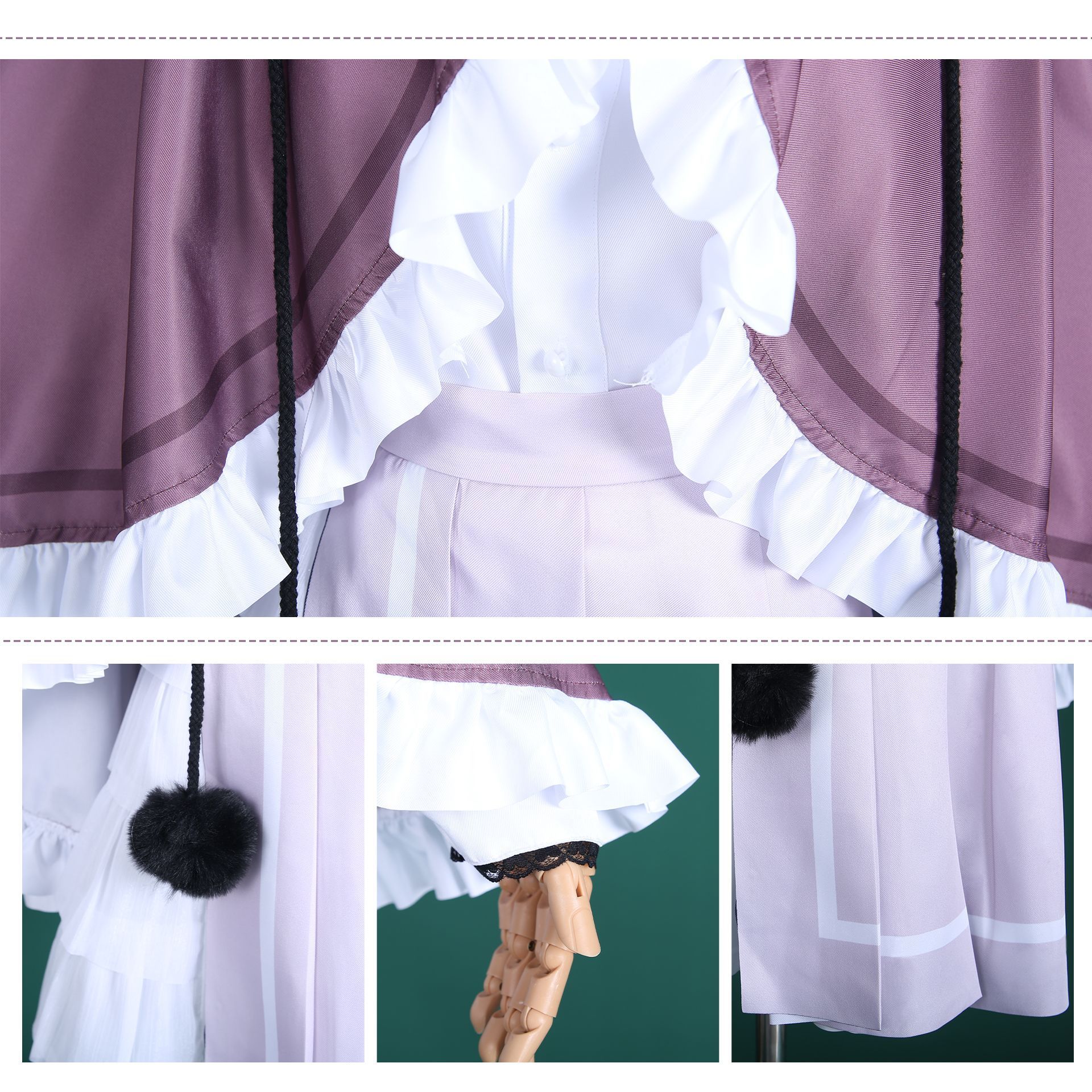 现货速发galgame游戏千恋万花cos服丛雨风又音理cosplay服装全套 - 图2