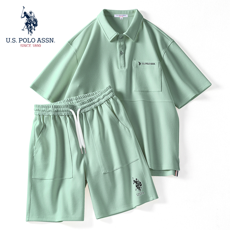 【花花推荐】U.S.POLO ASSN.男女百搭时尚休闲套装US532