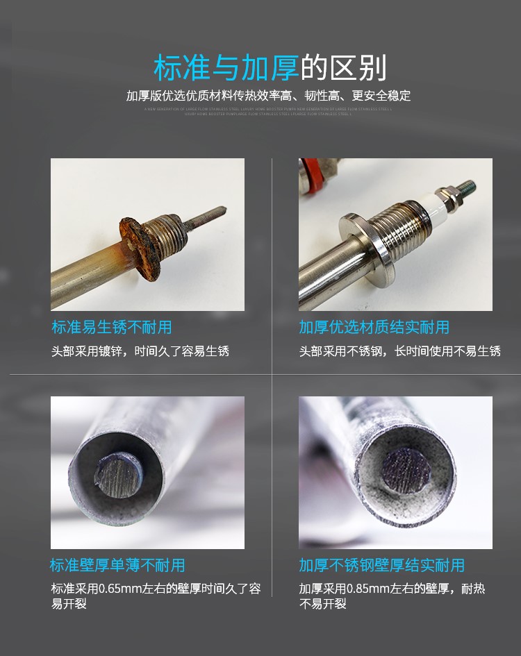 保温台加热管餐车菜台手枪型式L型电热管毛巾柜开水器快餐车7字型 - 图2