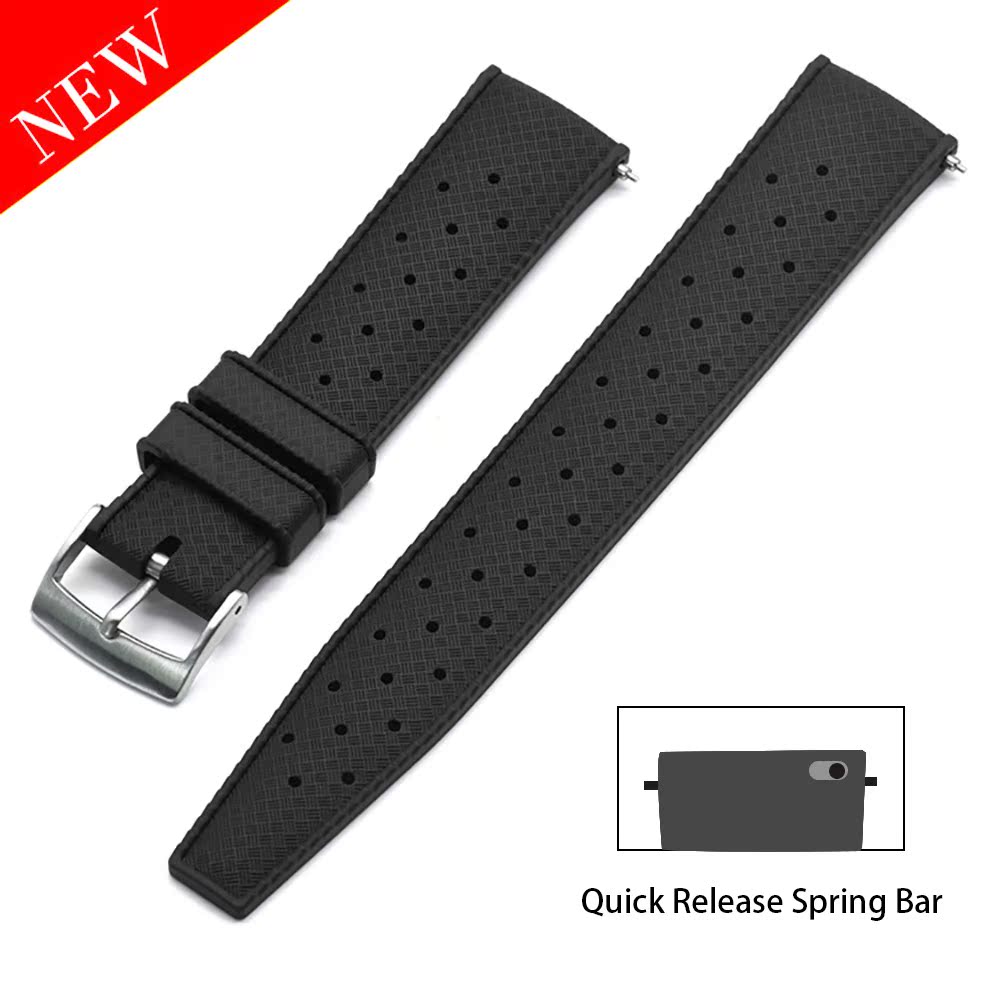 Premium-Grade Tropic Rubber Watch Strap 20mm 22mm For s-eiko - 图2