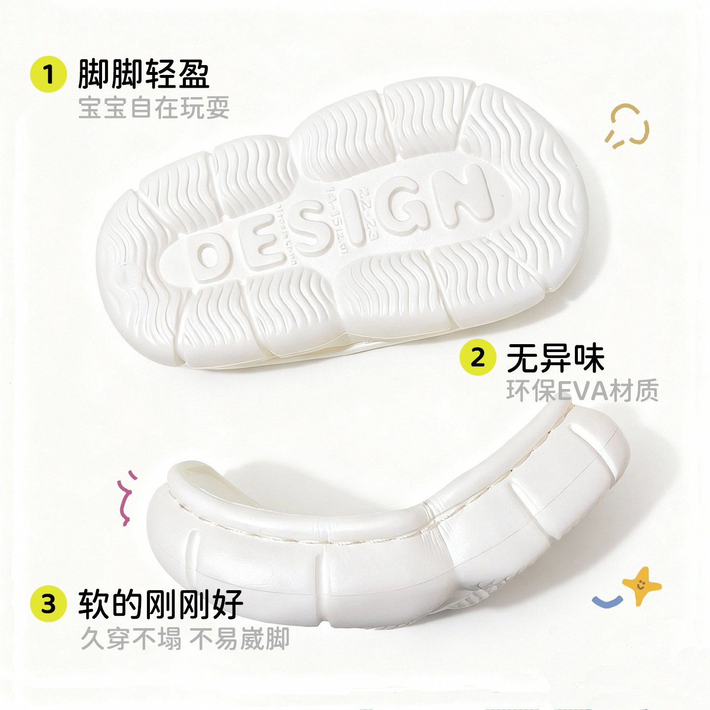 儿童手工编织钩针毛线拖鞋防滑汉堡鞋底冰条线diy勾鞋专用软底冬,淘宝优惠券,粉丝福利购,淘宝优惠卷