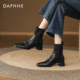 Daphne retro sock boots small fragrant camellia short boots