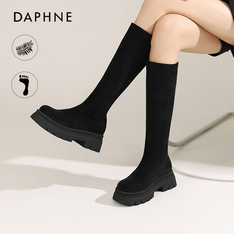  达芙妮弹力靴/袜靴