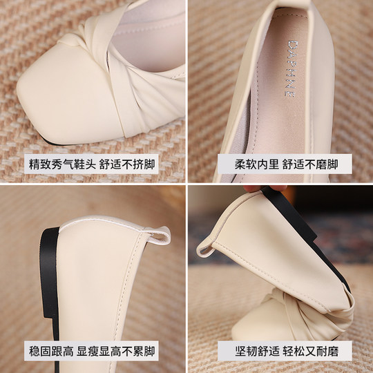 Daphne single shoes French gentle evening shoes