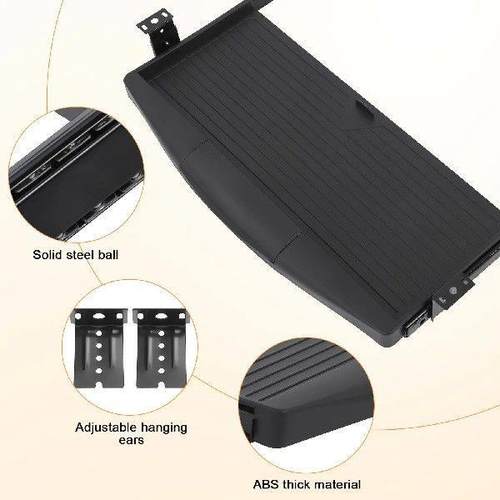 Computer Keyboard Stand under Desk Drawer Pull Out Tray - 图1