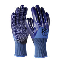 Bull Groom Star Glove Point Beads Sheathed Gloves Pvc Rubber Gloves Pvc Rubber Gloves Anti Slip Wear 12 Pay fit PS888
