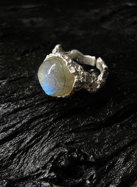 时目造物小众风格复古戒指