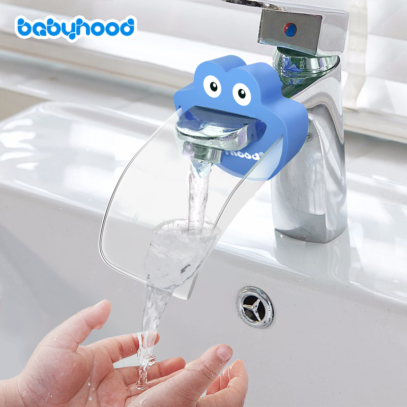 Babyhood/世纪宝贝 宝宝洗手器水龙头延长器导水槽卡通造型BH-709 - 图0