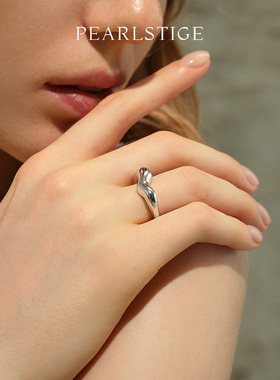 PEARLSTIGE蜕变系列单圈戒指