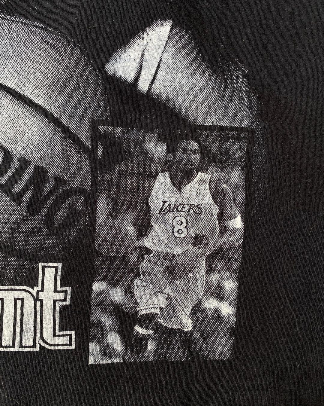 洛杉磯湖人Los Angeles Lakers科比Kobe Bryant纪念重磅短袖T恤-图3