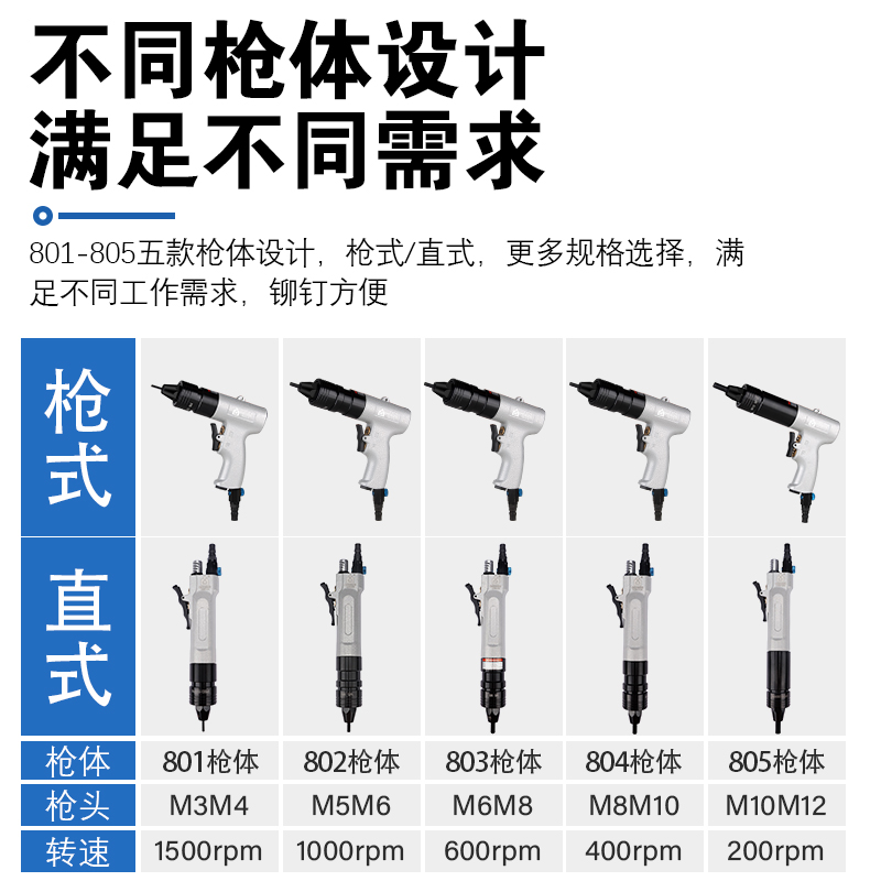 田风气动拉铆螺母枪拉母枪拉卯抢拉帽枪螺母枪开螺纹气动工具