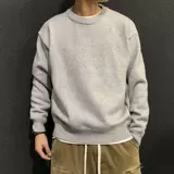 Цветной трендовый тонкий шерстяной трикотажный свитер, осенний, в корейском стиле, оверсайз