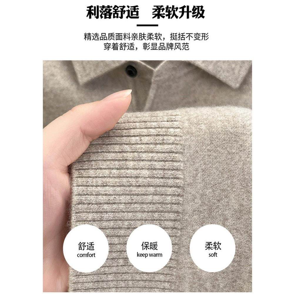 正品恒源祥羊绒衫男纯羊绒冬季加厚保暖中青年高端纯色小翻领毛衣,淘宝优惠券,粉丝福利购,淘宝优惠卷