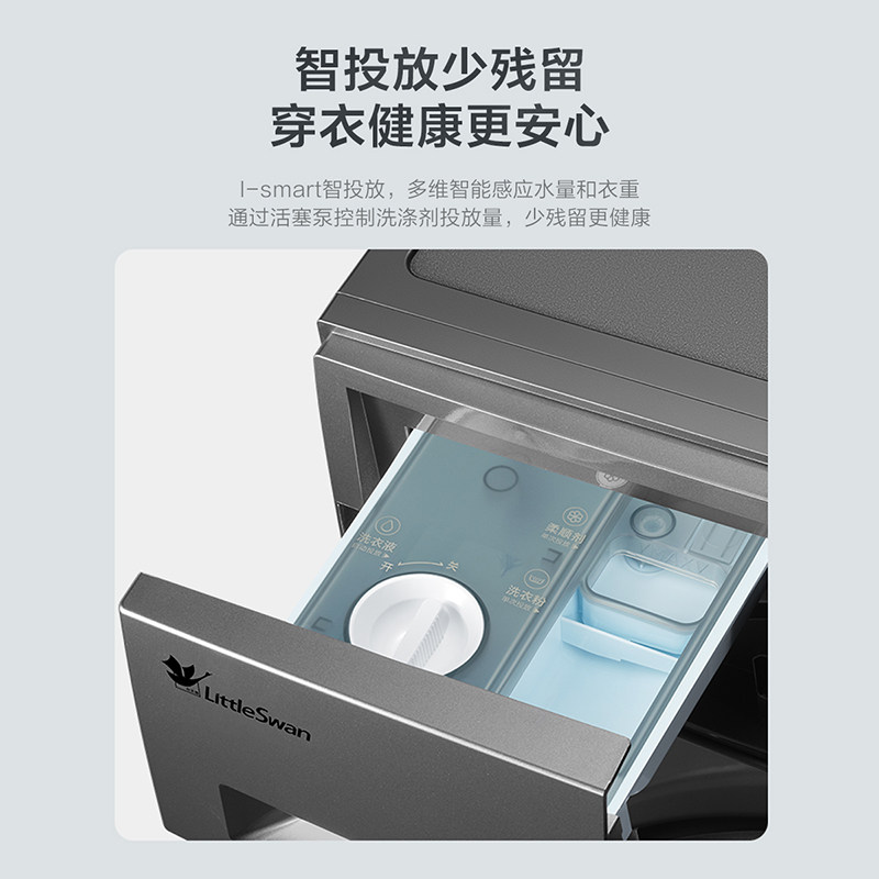小天鹅10公斤变频滚筒全自动洗衣机 小天鹅建园洗衣机