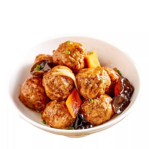 【139.4元任选6件】杨永兴黄陂三鲜肉丸鱼丸肉糕珍珠糯米狮子头丸 - 图3