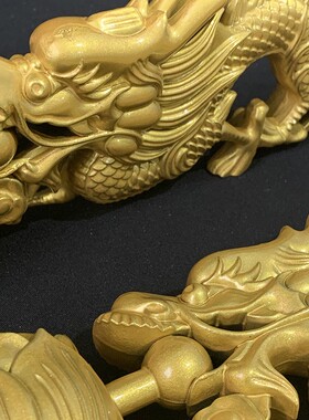 。龙头手炉寺院寺院用品木雕实木