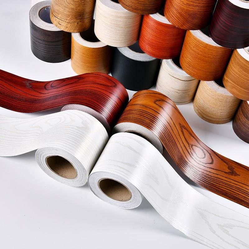 外贸木纹贴纸遮丑补洞地板修复木门贴装饰衣柜翻新家具自粘踢脚线,淘宝优惠券,粉丝福利购,淘宝优惠卷