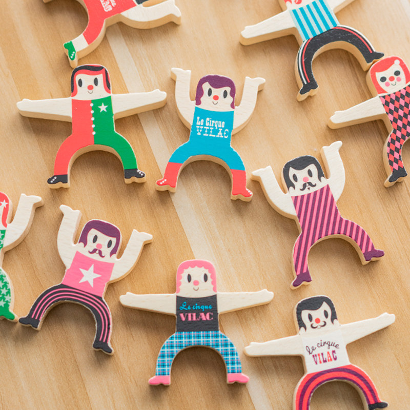 法国Vilac平衡大力士儿童叠叠高叠叠乐游戏积木木制益智玩具 3+,淘宝优惠券,粉丝福利购,淘宝优惠卷