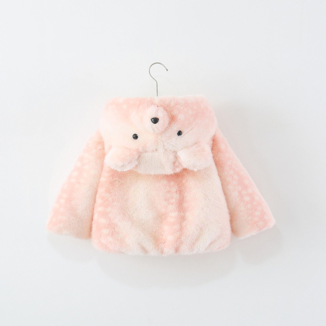 女童外套秋冬款婴儿加绒上衣保暖棉服小女孩冬装大衣女宝宝毛毛衣,淘宝优惠券,粉丝福利购,淘宝优惠卷