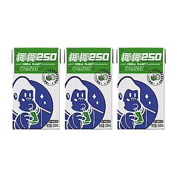 谷物星球正宗新鲜椰椰250ml*8盒