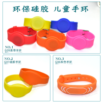 IC Bracelet Water Park Bathing Area Children Playground ID Silicone Locker Swimming Pool Wrist Wristband Card Custom