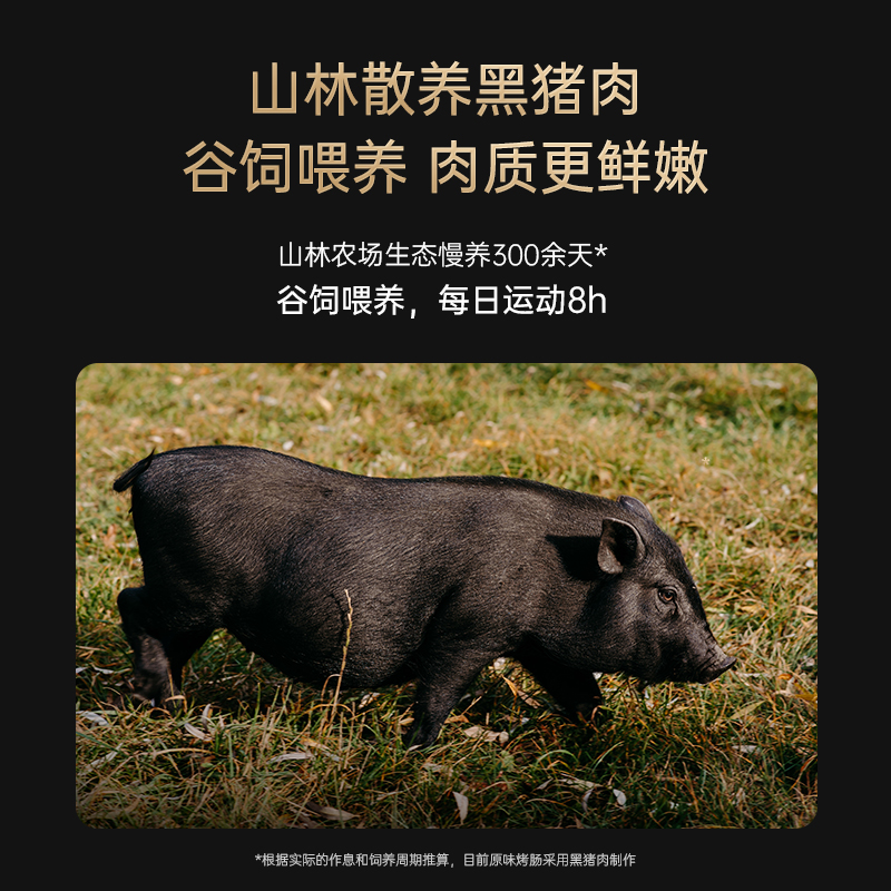 锋味派烤肠官方肉肠纯肉香肠地道台式火腿肠黑胡椒肠芝士玉米热狗-图2