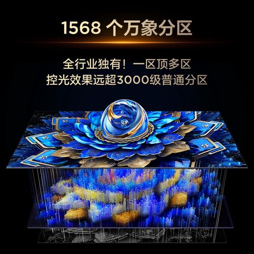 TCL 85T7L Ultra 85英寸T7M Pro Ultra Mini LED 蝶翼星曜屏电视 - 图2