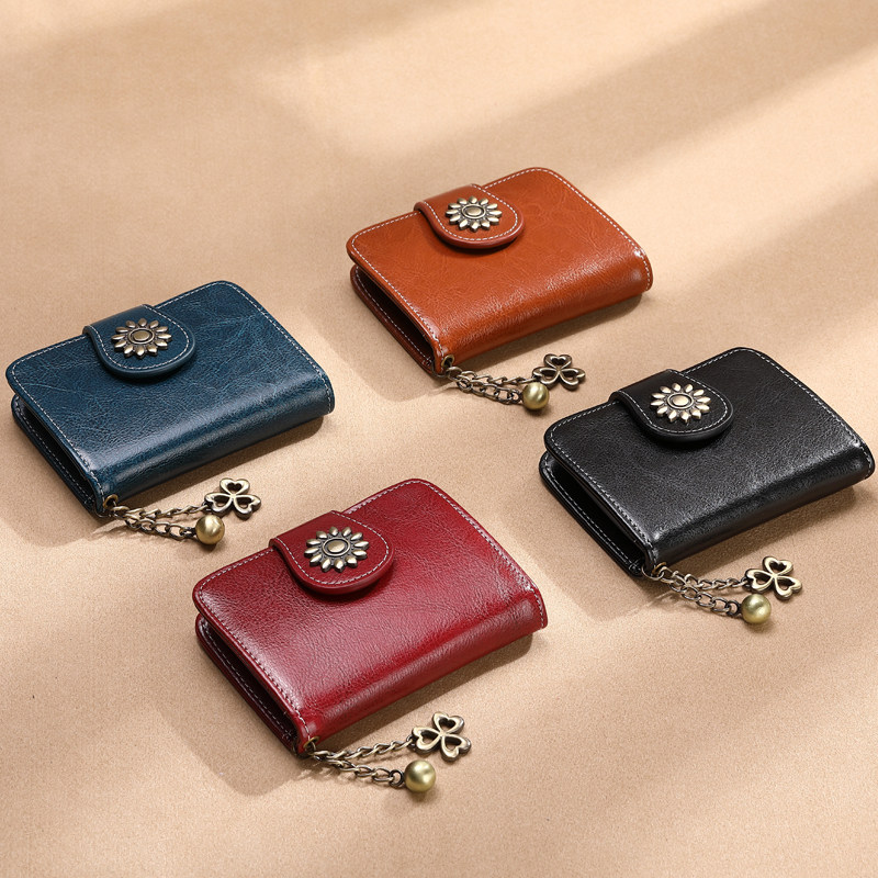 大容量rfid防盗刷多卡位真皮卡包 starfruit卡包